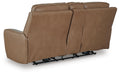 DeepWakes Power Reclining Loveseat with Console - Furniture House (VA)