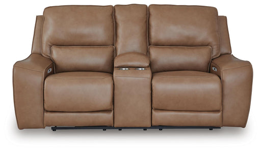 DeepWakes Power Reclining Loveseat with Console - Furniture House (VA)