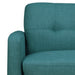 Hadley Sofa & Loveseat Set in Teal - Furniture House (VA)
