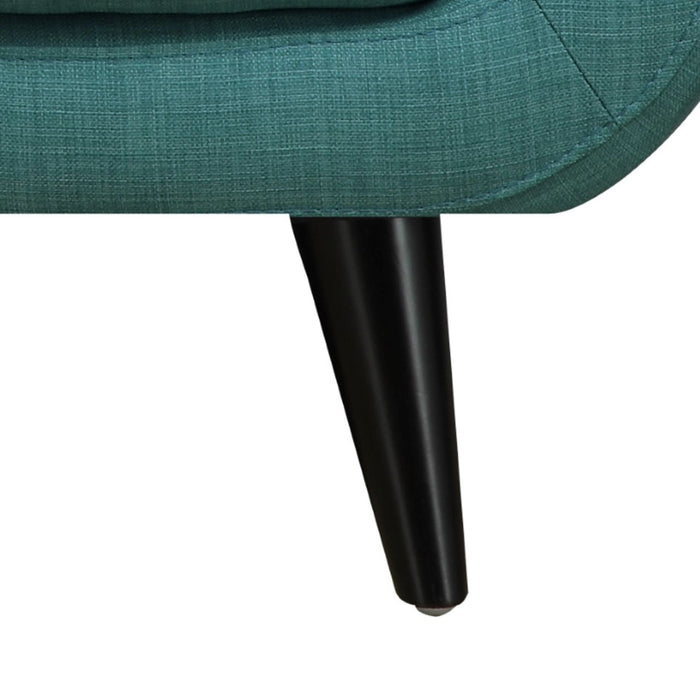 Hadley Sofa & Loveseat Set in Teal - Furniture House (VA)