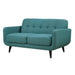 Hadley Sofa & Loveseat Set in Teal - Furniture House (VA)