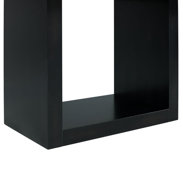 Valentino White 5PC Counter Height Dining Set-Table & Four Blue Chairs