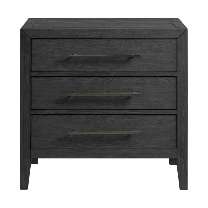 Versailles Contemporary 3-Drawer Nightstand