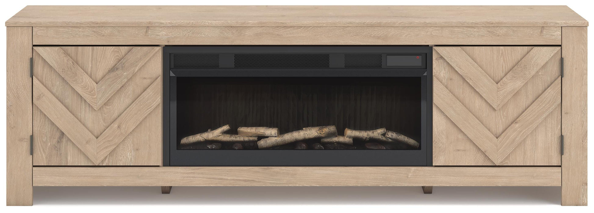 Cayboni 71" TV Stand with Electric Fireplace - Furniture House (VA)