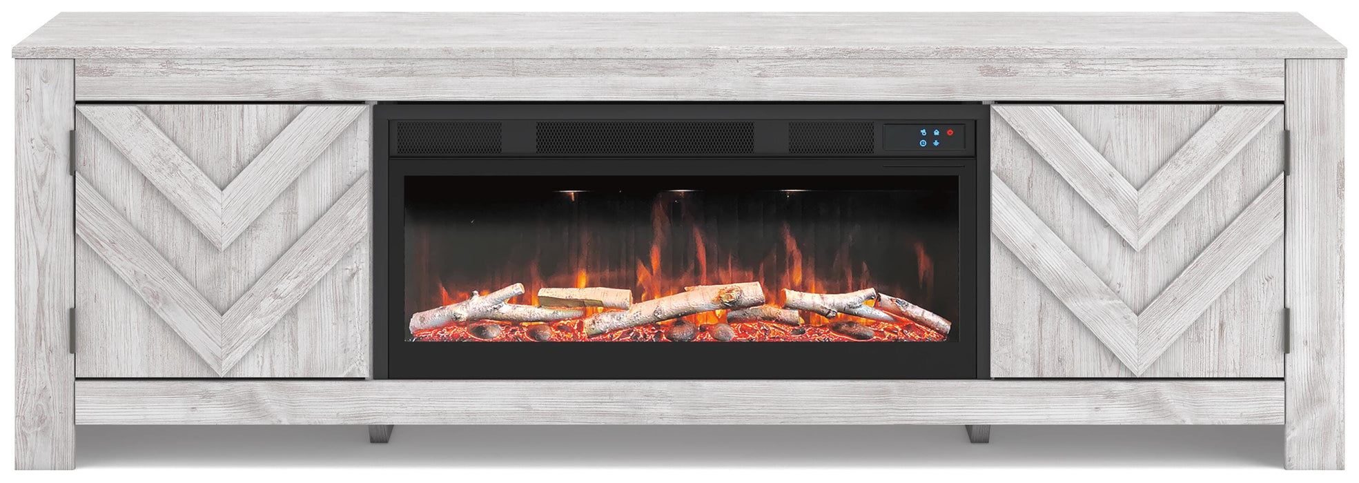Cayboni 71" TV Stand with Electric Fireplace - Furniture House (VA)