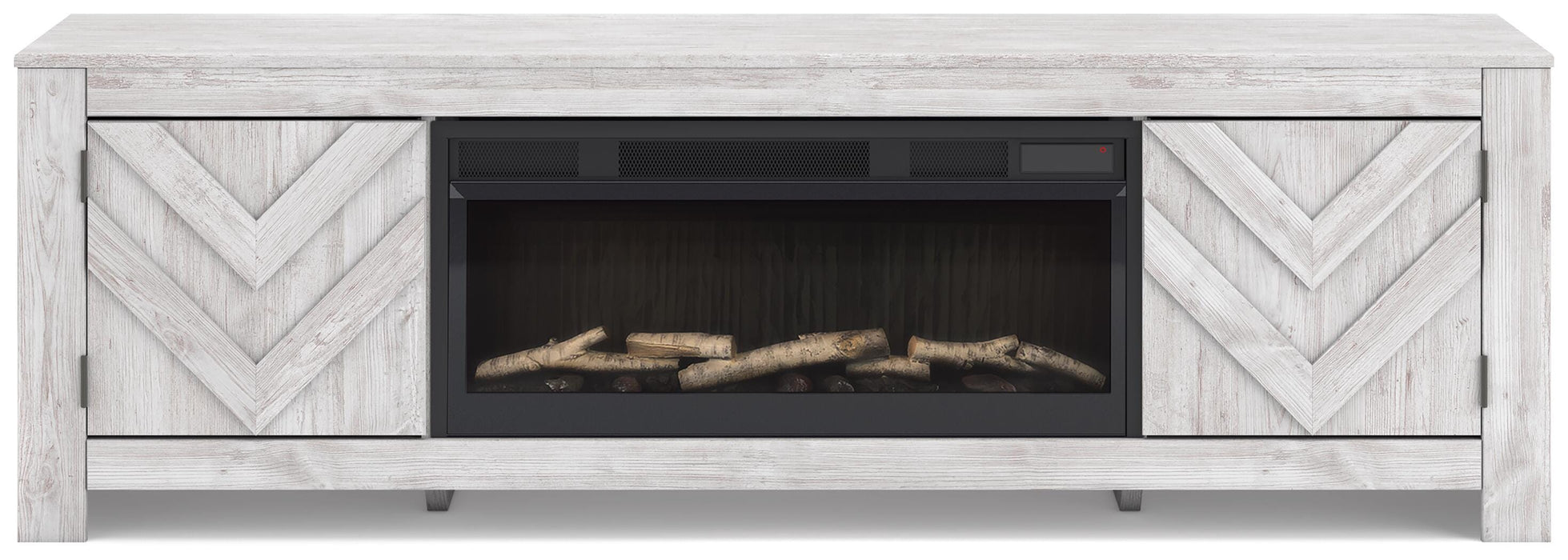 Cayboni 71" TV Stand with Electric Fireplace - Furniture House (VA)