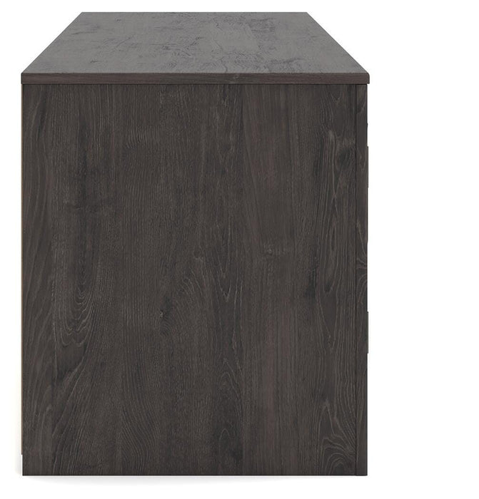 Cayboni 71" TV Stand with Electric Fireplace - Furniture House (VA)