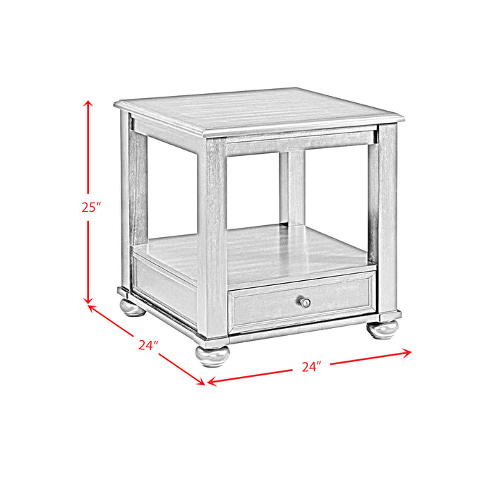 Wagner 3PC Occasional Table Set in Cherry-Square Lift-Top Coffee Table & Two End Table - Furniture House (VA)