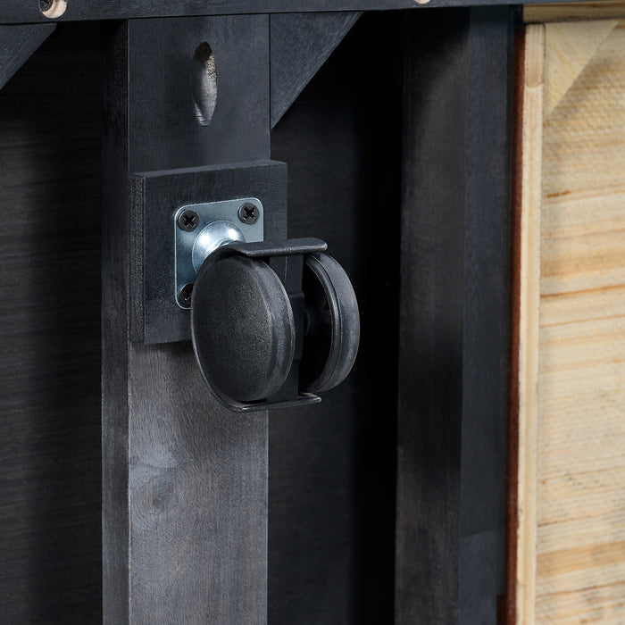 Wagner Square Lift-Top Coffee Table w/ Casters in Cherry - Furniture House (VA)