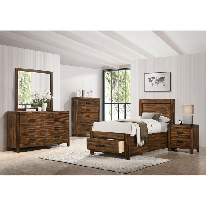 Warner Platform Storage Bed
