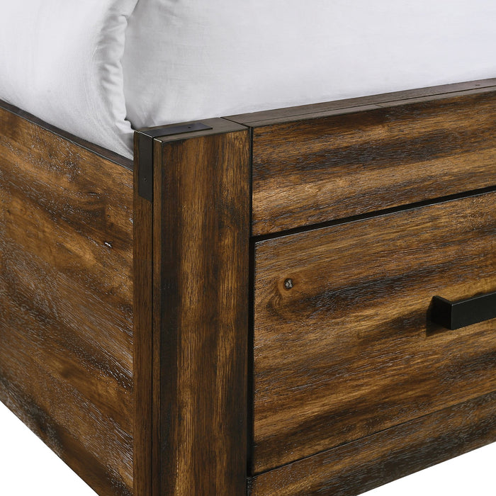Warner Platform Storage Bedroom Set