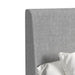 Westland UPH Bed with Grey Fabric - Furniture House (VA)