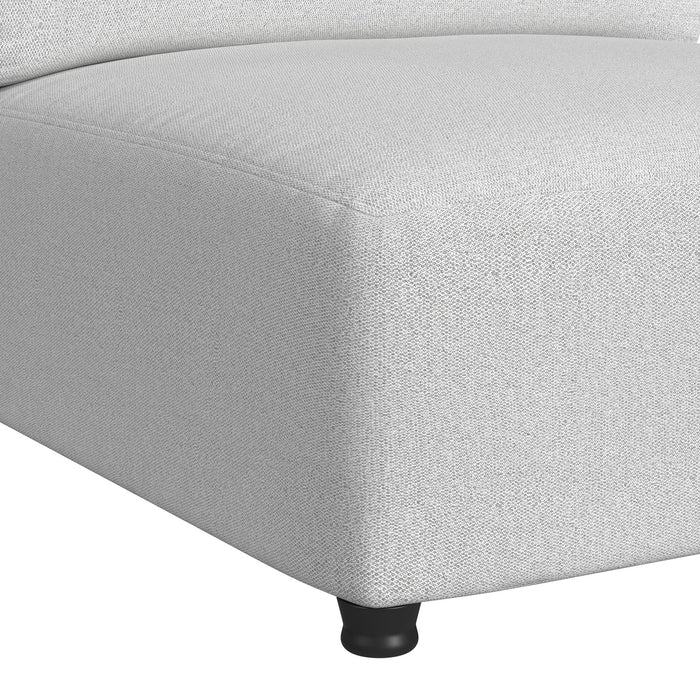 Zandara 7PC Modular Set in Olefin Beige with Pillows