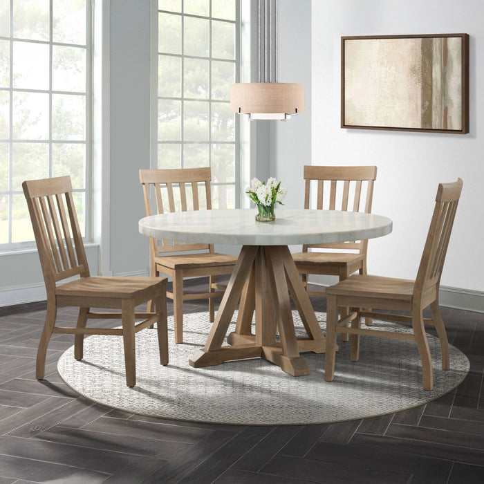 Lakeview 5PC Dining Set-Table & Four Chairs