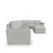 Flex 6-Seat Sectional with Narrow Arm and Ottoman - Furniture House (VA)