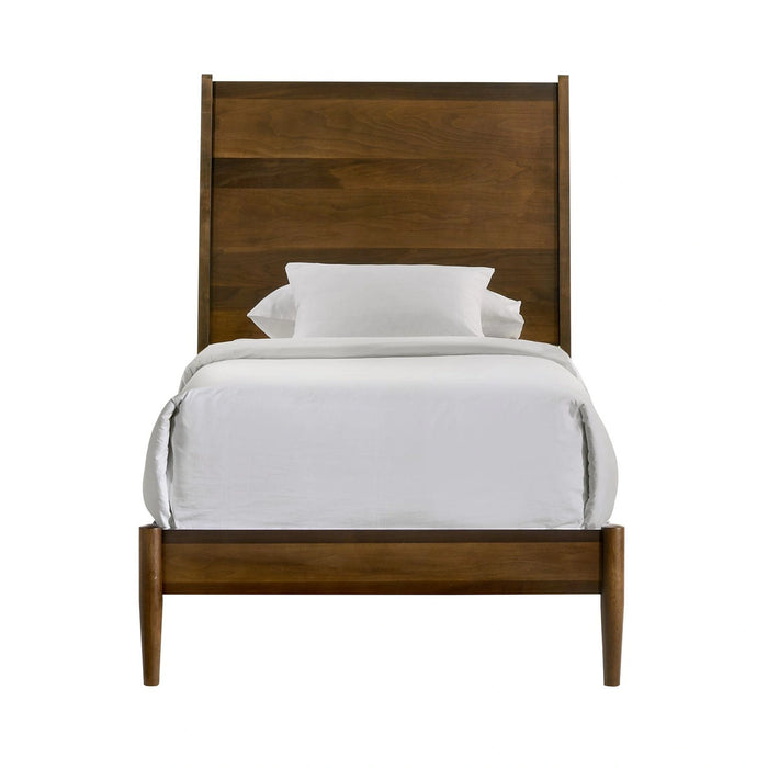 Malibu Panel Bed in Walnut