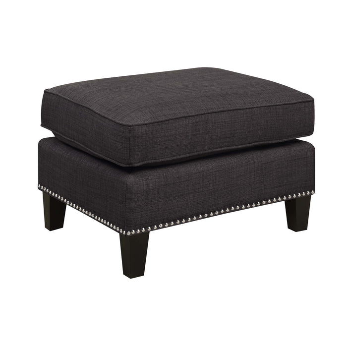 Erica 497 Ottoman W/Chrome Nail (ISTA 3)