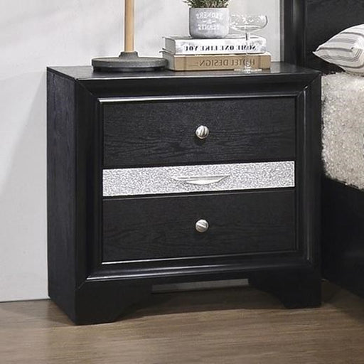 Crown Mark Regata Nightstand in Black image