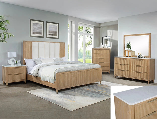 Kara Dresser-Cerused Natural