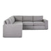 Flex 5-Seat Sectional with Wide Arm - 5000003315