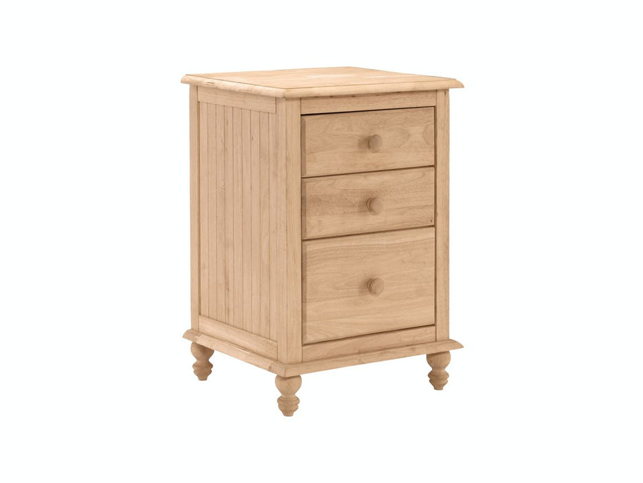 John Thomas Unfinished Cottage 3 Drawer Nightstand BD-2003 image