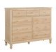 John Thomas Unfinished Cottage 9 Drawer Dresser BD-2019 image