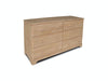 John Thomas Unfinished Jamestown 6-Drawer Dresser image