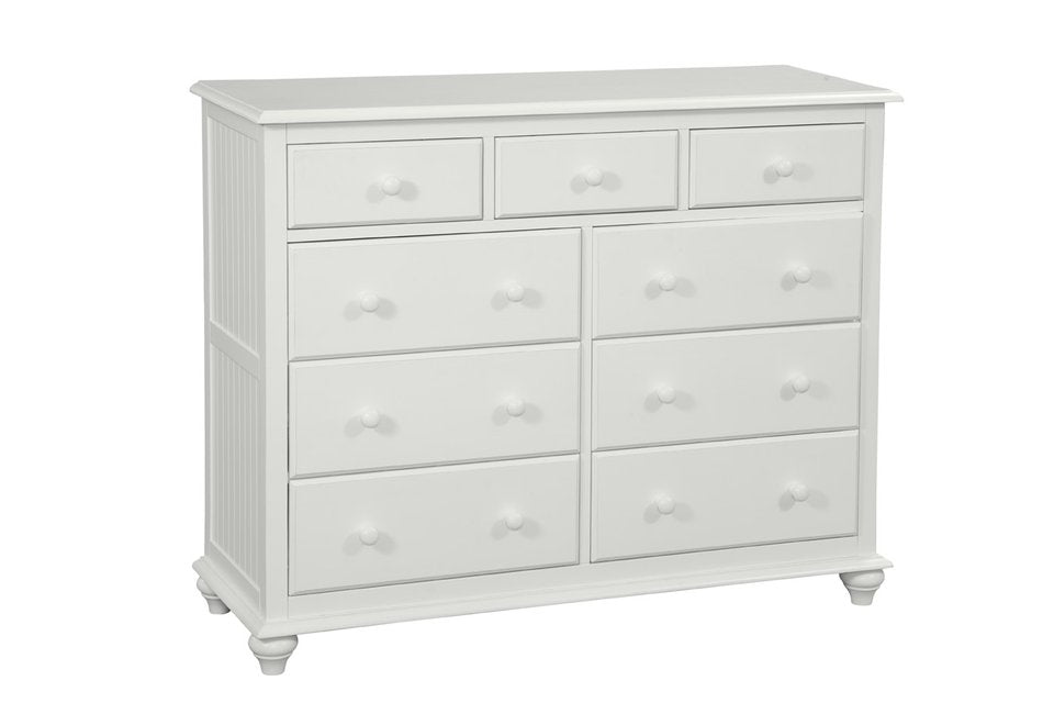 John Thomas Cottage 9-Drawer Dresser in Pure White image