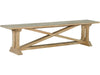 John Thomas Unfinished 72 Inch Alexa Trestle Bench image