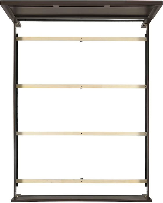 Elements International Beaumont Full Panel Bed in Merlot B.1140.TPB