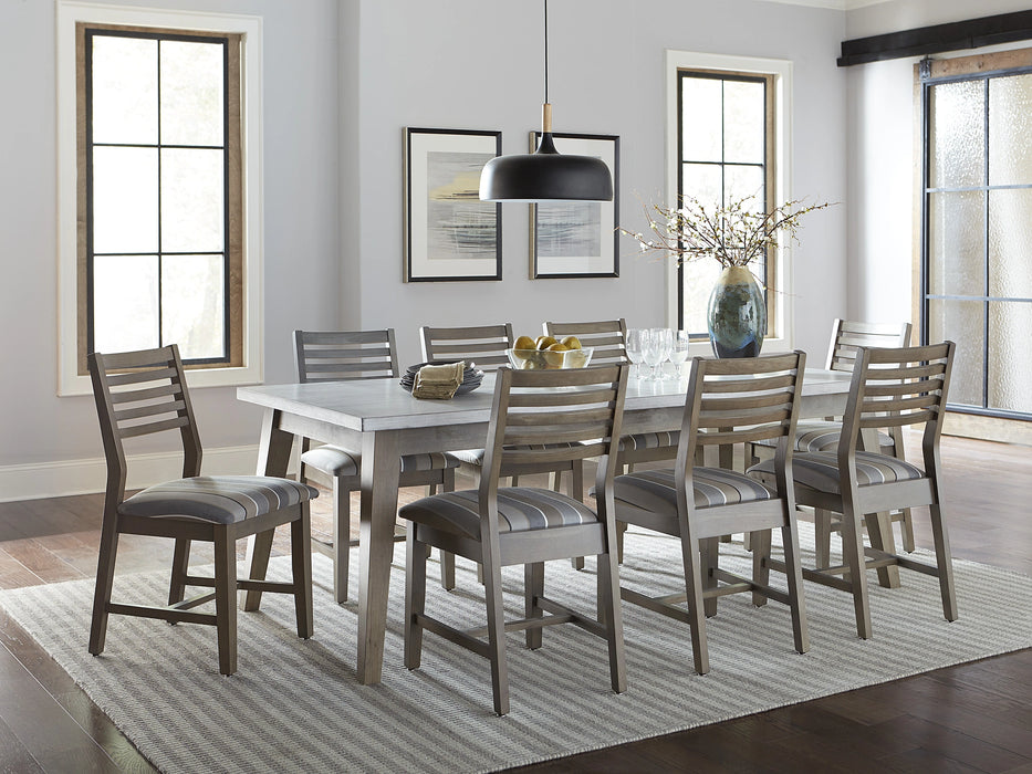 Standard Dining Mid Century Moden Solid Table w/ Flared Legs