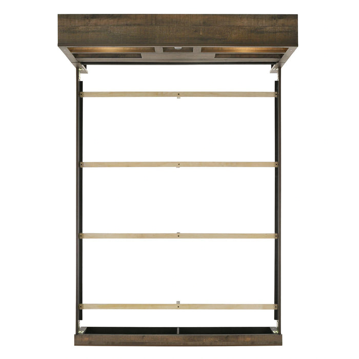 Bailey Queen Bookcase Panel Bed with Bluetooth