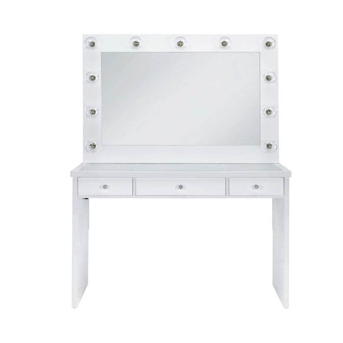 Ariana Complete Dressing Table with Lightbulbs