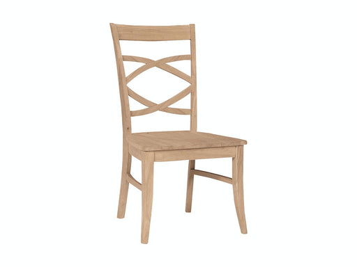 John Thomas Unfinished Milano Side Chair image