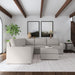 Flex 5-Seat Sectional with Narrow Arm and Ottoman - Furniture House (VA)