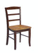 John Thomas Dining Essentials Madrid Side Chair in Cinnamon & Espresso image