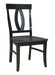 John Thomas Cosmopolitan Verona Side Chair in Coal & Black image