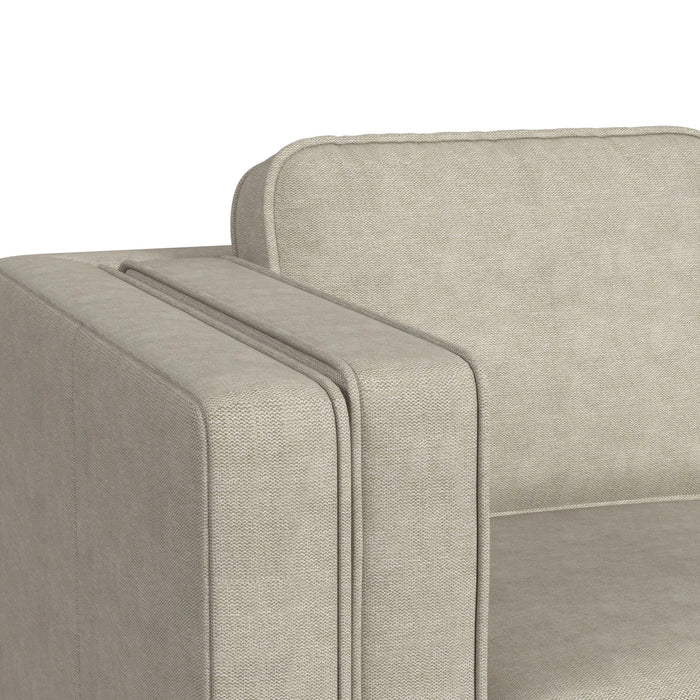 Venus Sofa with Cherry Finished Wooden Front