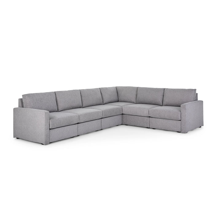 Flex 6-Seat Sectional with Standard Arm - 5000003533