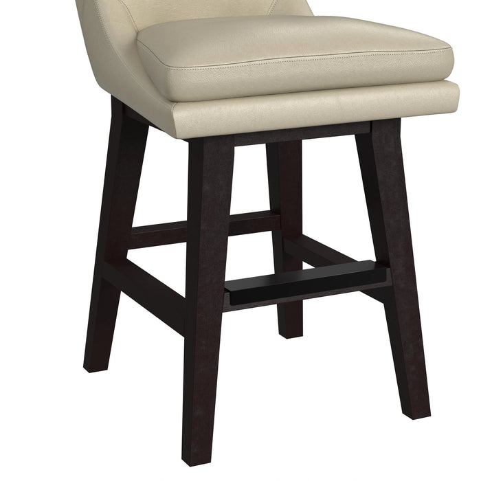 Villanova Swivel Counter Stool in Espresso (2 Per Carton)