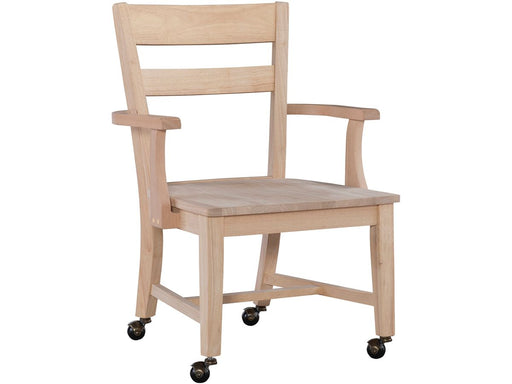 John Thomas Unfinished Castor Side Chair image