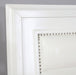 Golva E.King & Queen Bed White & Silver - Furniture House (VA)