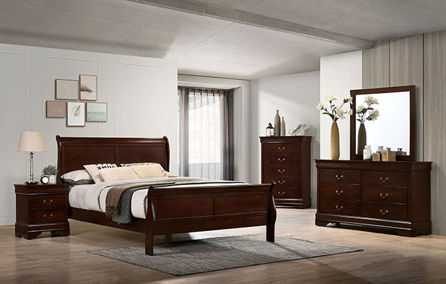Louis Philippe Queen Bedroom Set - Furniture House (VA)