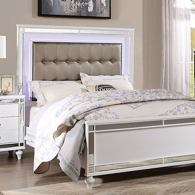 Brachium Queen Bedroom Set Silver - Furniture House (VA)