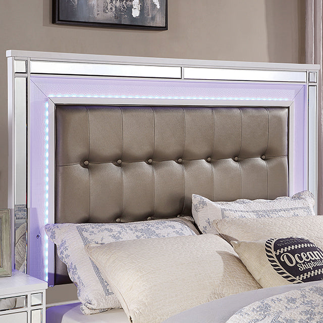 Brachium Queen Bedroom Set Silver - Furniture House (VA)