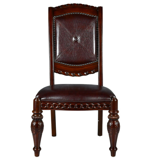 Steve Silver Antoinette Side Chair (Set of 2) in Rich Cherry - Furniture House (VA)