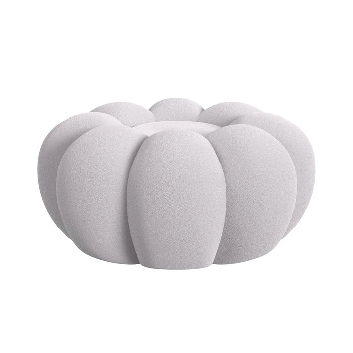 Bubble Swivel Chair and Ottoman