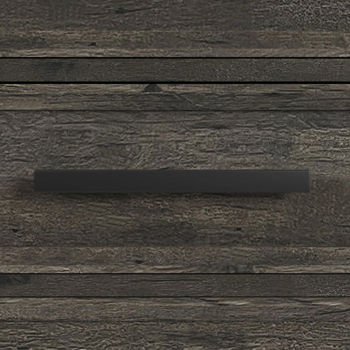 Park Ridge Bedroom Set with 2 Nightstands in Charcoal