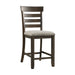 Elements International Colorado Counter Height Chair in Charcoal image