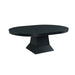 Elements International Maddox Dining Table in Dark Wire Brush image